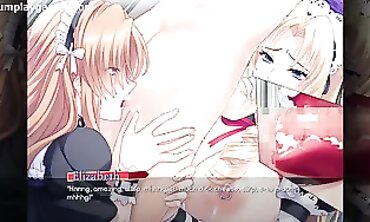 Aristocunts Part 2: Maid Cosplay Threesome
