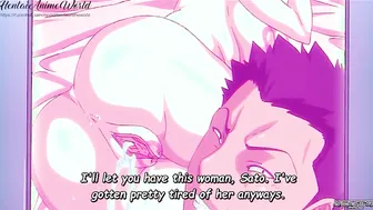 Uncensored Anime: Busty Mom Gangbanged by Five