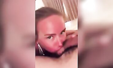 Russian MILF POV Blowjob With Cumshot