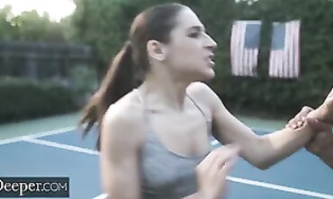 Abella Danger Gets Wild in Court with Ramon Nomar