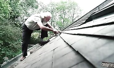 70-Year-Old Grandpa Ramps It Up With Teen Breezies