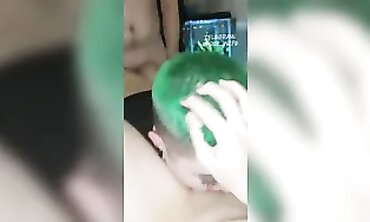 POV Amateur Threesome With Blowjob And Cunnilingus