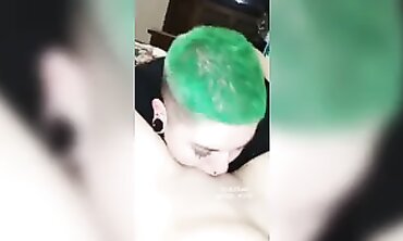 POV Amateur Threesome With Blowjob And Cunnilingus