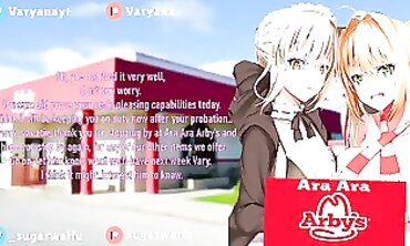 Sugar Waifu Gives Shaft Slider Titjob at Ara Ara Arbys ASMR