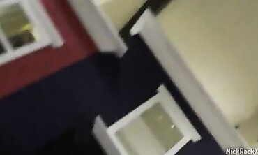 Asian Neighbor With Glasses Visits For A POV Session