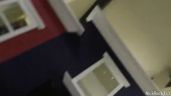 Asian Neighbor With Glasses Visits For A POV Session
