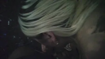 Blonde Hooker With Big Ass Takes BBC In Public
