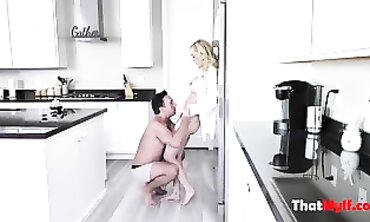 MorningTease - MILF Dominatrix Sensual Bondage Session with Blowjob & Anal Play