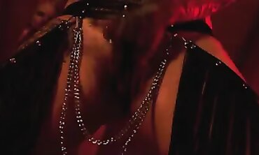 Sabien DeMonia's Solo Striptease and Hardcore Paraffin Wax Play