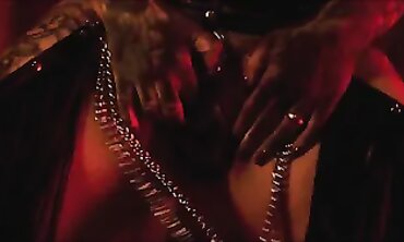 Sabien DeMonia's Solo Striptease and Hardcore Paraffin Wax Play