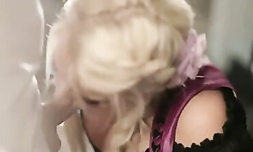 Homemade MILF Deepthroat and Blowjob