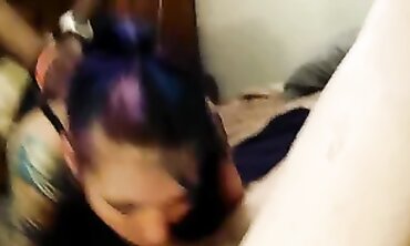 POV: MILF Takes Double Penetration in a Threesome