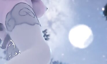 MMD Cosplay: Rough Sex with Huge Tits and Big Ass