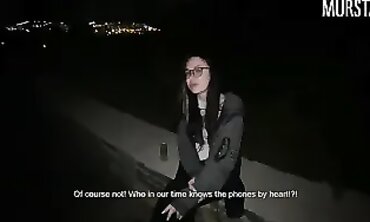 Russian Brunette Gets Plowed by Security Guard Overnight