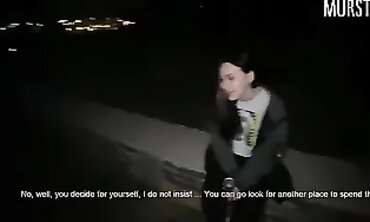 Russian Brunette Gets Plowed by Security Guard Overnight
