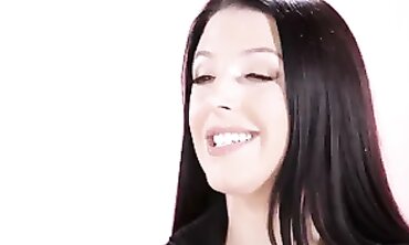 Uber-cute PLUS-SIZE And Aussie Pornographic star Angela Milky Having Hook-up