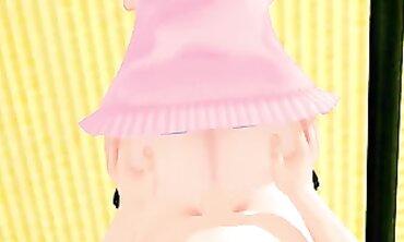 Chizuru Ichinose & Mizuhara: 3D Hentai Blowjob Creampie
