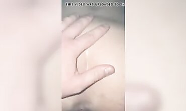 Queen Balcony Sesh - Sexy Brunette Teasing in Lingerie & High Heels