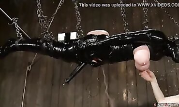 Sharon Darling Bonded in Rubber and Condom Fetish