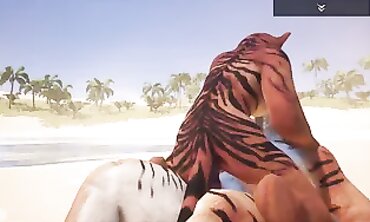 INSANE LIFE KIRA: Tiger Unshaved POV Anal