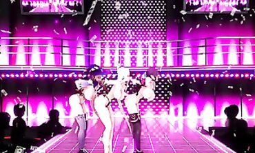 Genshin MMD: Massive Group Orgy Version 2