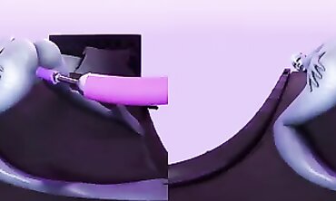 VR Hentai: Liara Gets Pounded by a Machine in 4K
