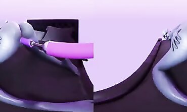 VR Hentai: Liara Gets Pounded by a Machine in 4K