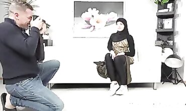 Muslim Girl's Daring Photoshoot - Exotic Beauty Reveals Herself to Cameras