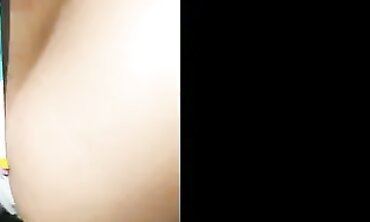 POV Threesome: Skinny MILF Gets Double Penetration Creampie