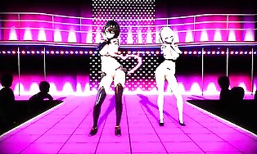 MMD Azurine - Erotic Dance in Virtual Reality with Sensual Music