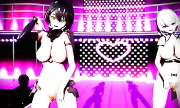 MMD Azurine - Erotic Dance in Virtual Reality with Sensual Music
