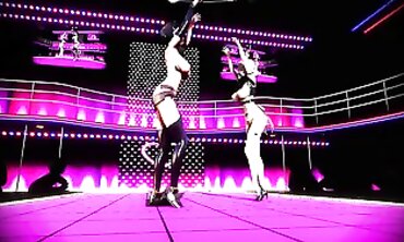 MMD Azurine - Erotic Dance in Virtual Reality with Sensual Music