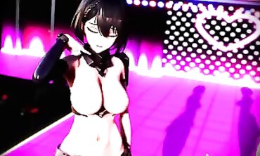 MMD Azurine - Erotic Dance in Virtual Reality with Sensual Music