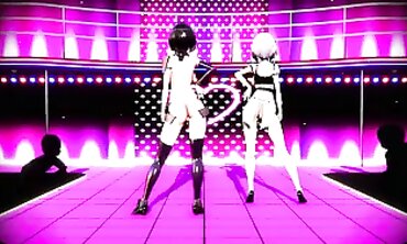 MMD Azurine - Erotic Dance in Virtual Reality with Sensual Music