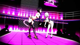 MMD Azurine - Erotic Dance in Virtual Reality with Sensual Music