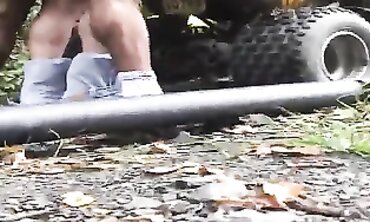 Redhead Wife's Wild Outdoor Affair with Black Bull