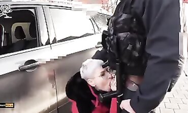 Lady Kinky Cat Deserves Every Drop of Cum