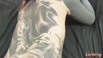 Inked Asian Beauty With Furry Armpits