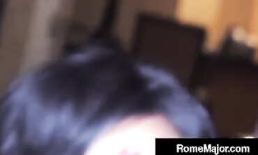 Rome Major Takes On Two African Babes In Hardcore Action