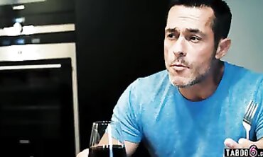 Stepdad Plumbs Petite Mona Blue All Night Long