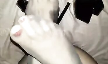 Hot Italian Escort Loves Cum On Her Nylons