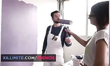 French Interior Decorator Enjoys Passionate Lovemaking With Client