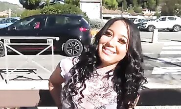 Stunning Brunette Gets Pulverized at Home