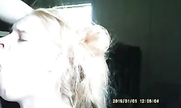 Exploring The Forbidden - Amateur Wife Explores Secret Dungeon With Husband Away