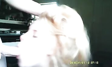 Exploring The Forbidden - Amateur Wife Explores Secret Dungeon With Husband Away