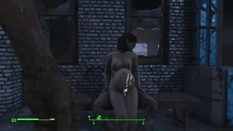 Fallout: Half-Zombie Ghoul Gets Pregnant in Rough Anal Roleplay