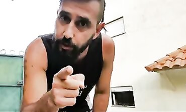 Hairy Dad Larry Cuckolds His Powerless Vag Boyfriend With A Busty MILF
