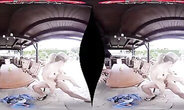 Holiday VR Adventure with a Rough Blonde MILF