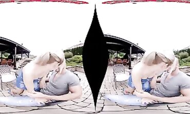 Holiday VR Adventure with a Rough Blonde MILF