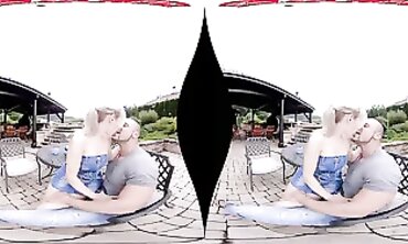 Holiday VR Adventure with a Rough Blonde MILF